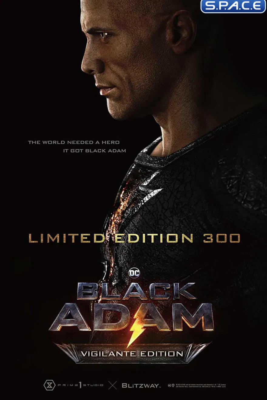 1/3 Scale Black Adam Museum Masterline Statue