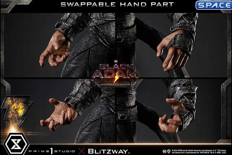 1/3 Scale Black Adam Museum Masterline Statue