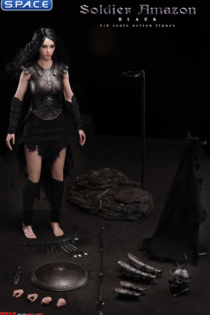 1/6 Scale Black Amazon Soldier