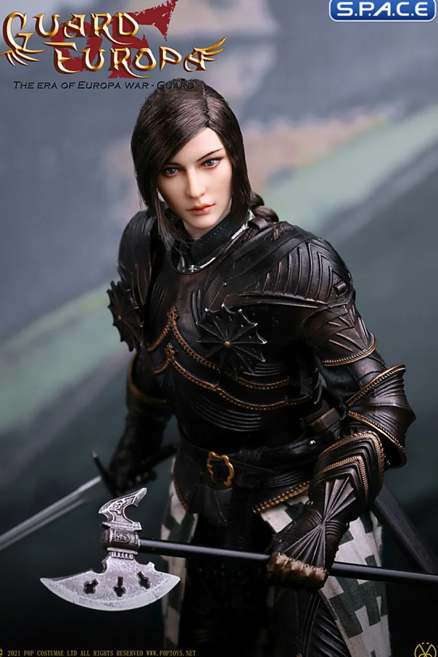 1/6 Scale Black Armored Guard