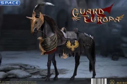 1/6 Scale Black Armor Horse of Eagle Knight Guard