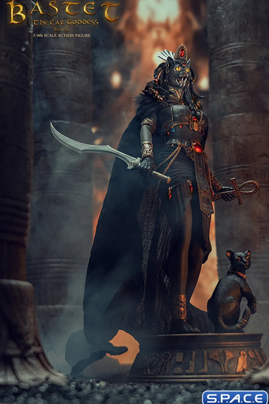 1/6 Scale Black Bastet - The Cat Goddess