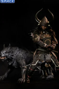 1/12 Scale Black Giant Wolf