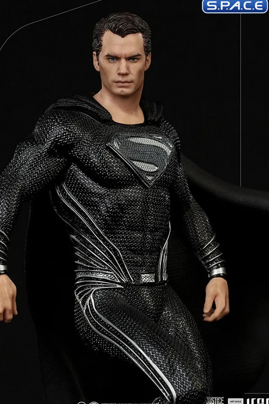 1/10 Scale Black Suit Superman Art Scale Statue