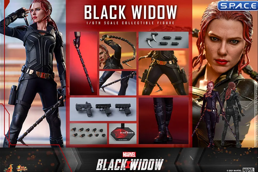 1/6 Scale Black Widow Movie Masterpiece MMS603