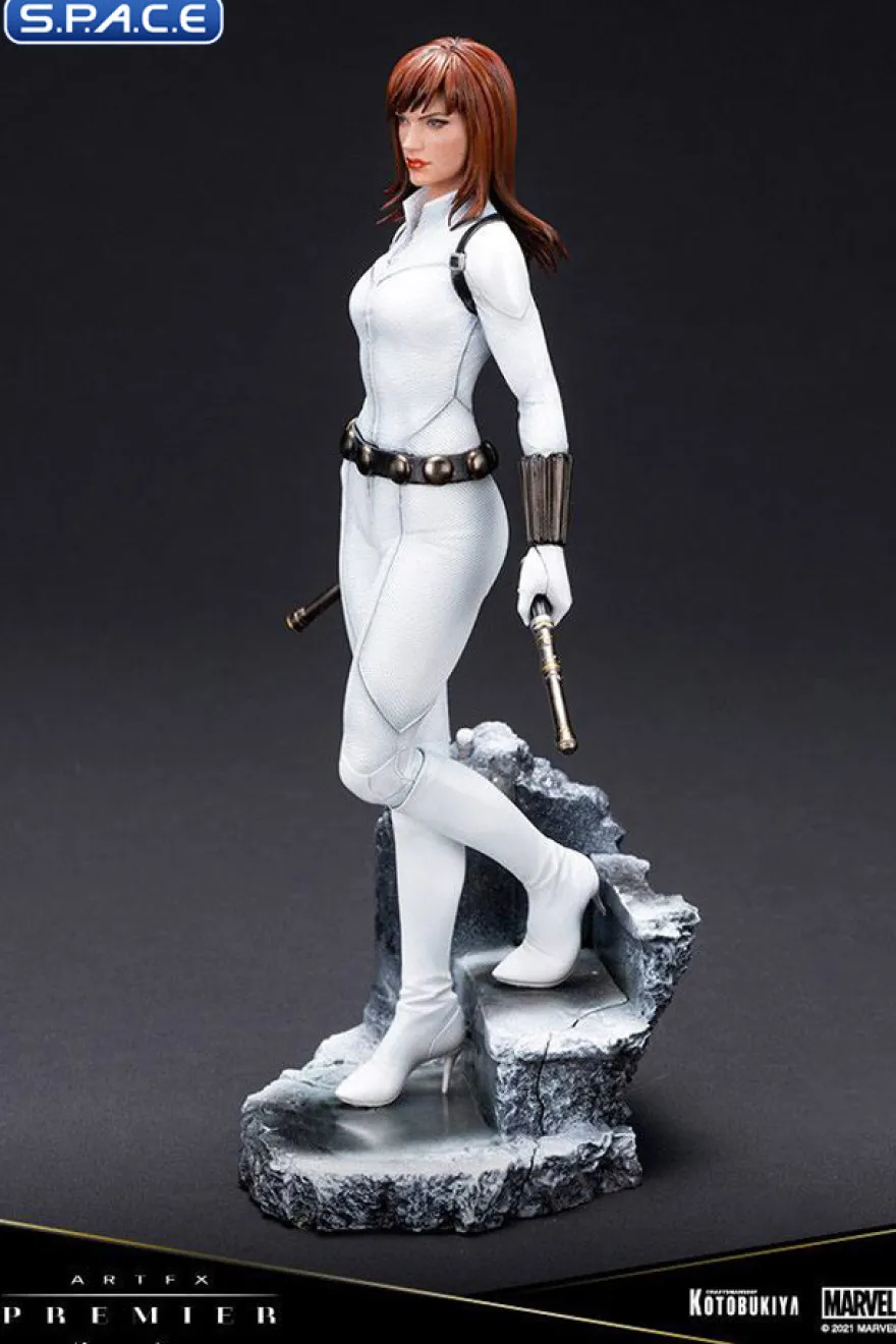 1/10 Scale Black Widow White Costume ARTFX Premier Statue