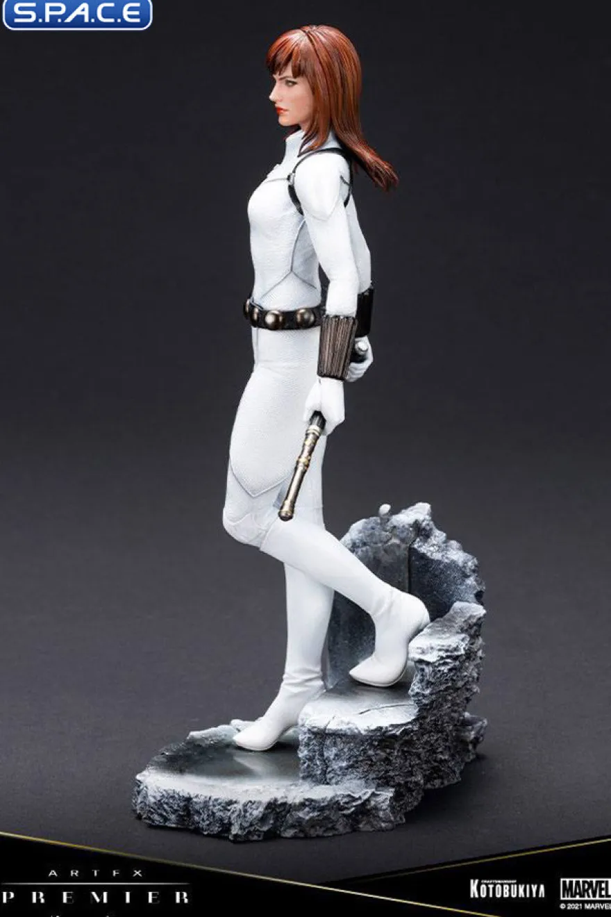 1/10 Scale Black Widow White Costume ARTFX Premier Statue