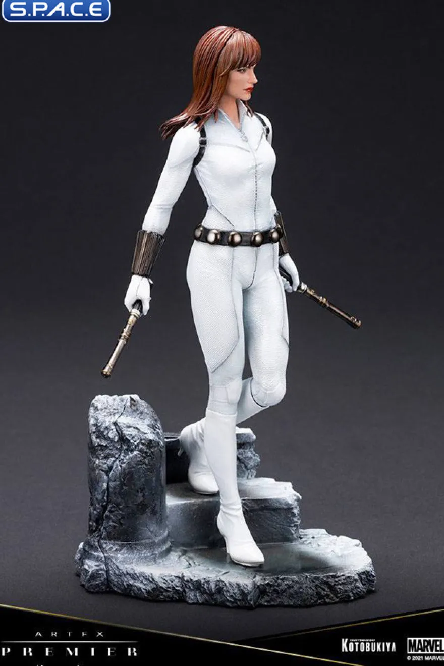 1/10 Scale Black Widow White Costume ARTFX Premier Statue