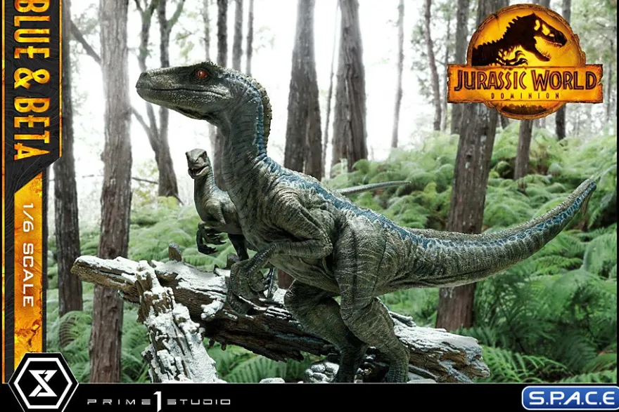 1/6 Scale Blue & Beta Legacy Museum Collection Statue