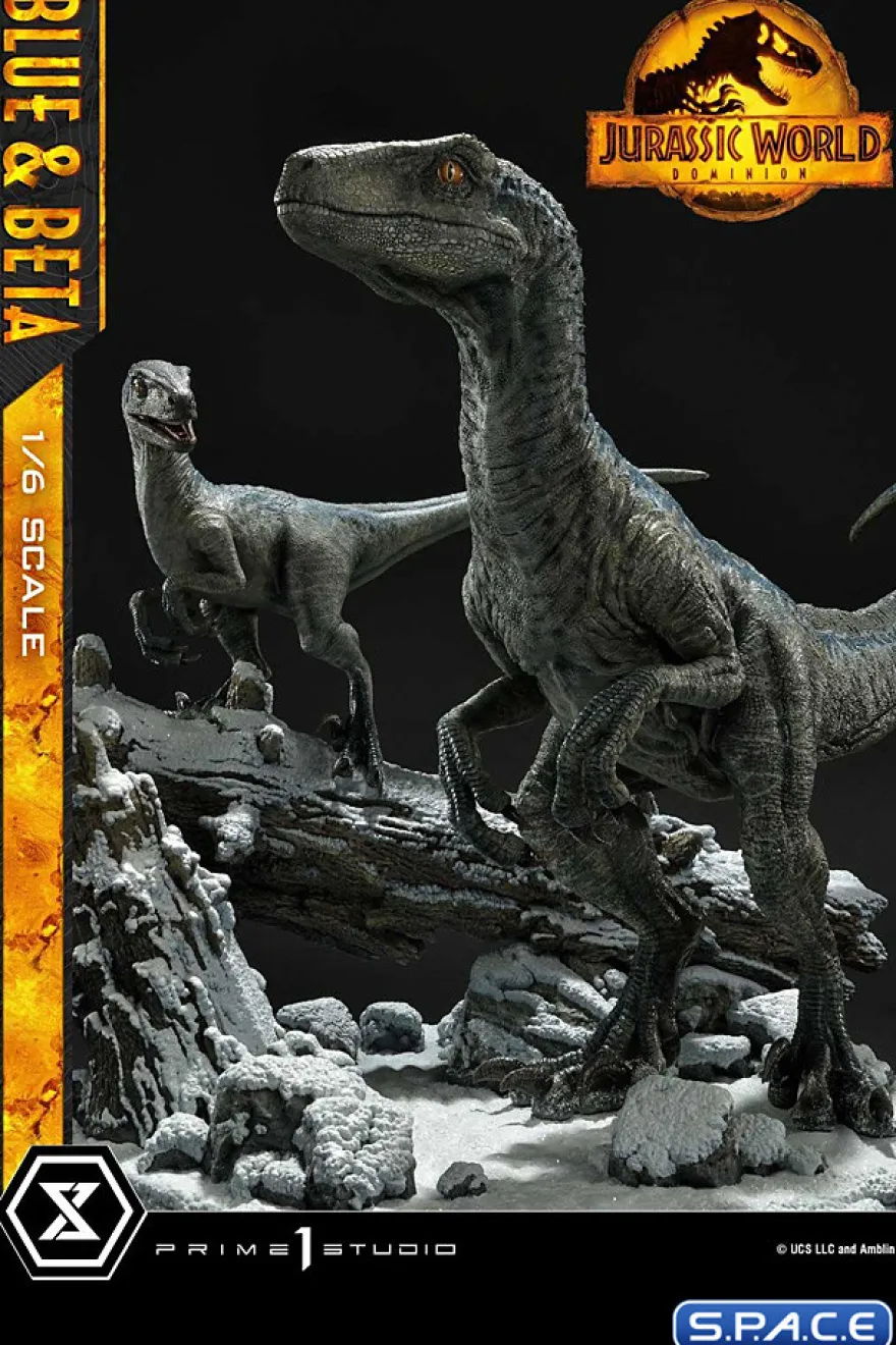 1/6 Scale Blue & Beta Legacy Museum Collection Statue