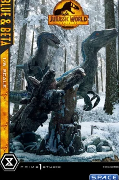 1/6 Scale Blue & Beta Legacy Museum Collection Statue