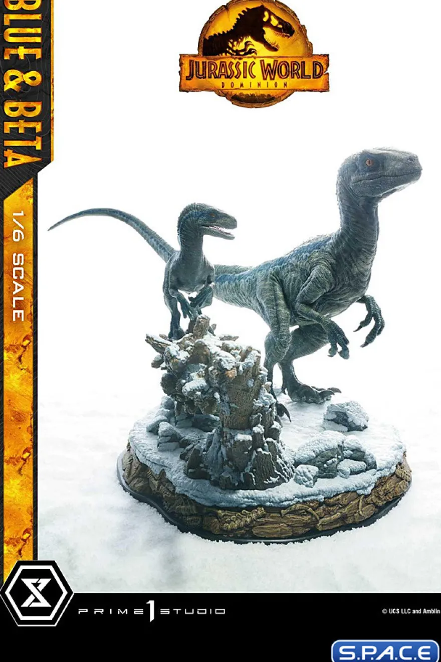 1/6 Scale Blue & Beta Legacy Museum Collection Statue