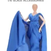 1/6 Scale blue Full Evening Dress