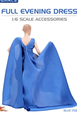 1/6 Scale blue Full Evening Dress