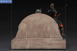 1/10 Scale Boba Fett & Fennec Shand on Throne Deluxe Art Scale Statue