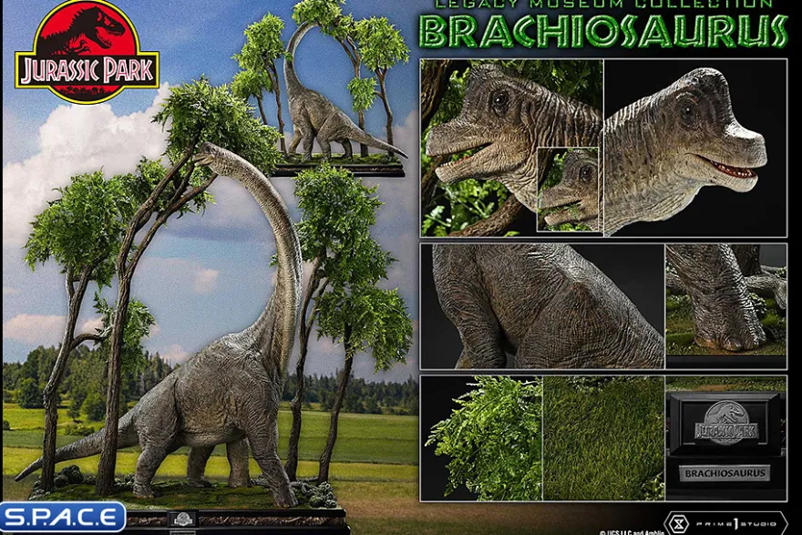 1/15 Scale Brachiosaurus Legacy Museum Collection Statue