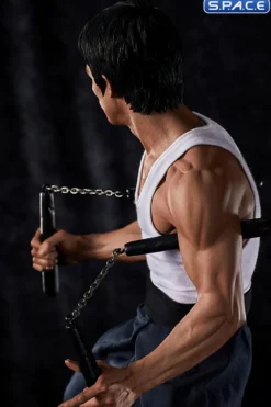 1/4 Scale Bruce Lee Superb Hybrid Tribute Statue Version 4