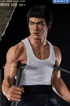 1/4 Scale Bruce Lee Superb Hybrid Tribute Statue Version 4