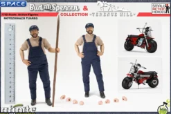 1/12 Scale Bud Spencer as Ben on Tuareg Moto Zodiaco