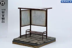 1/12 Scale Bus Stop Diorama Base