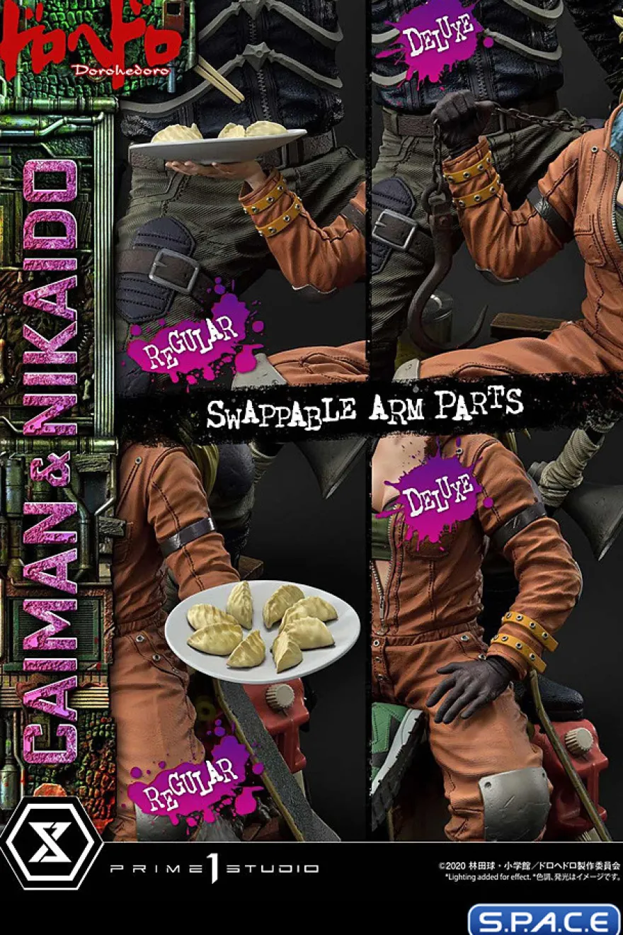 1/4 Scale Caiman & Nikaido Deluxe Version Ultimate Premium Masterline Statue