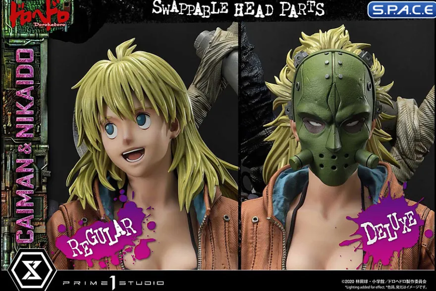 1/4 Scale Caiman & Nikaido Deluxe Version Ultimate Premium Masterline Statue