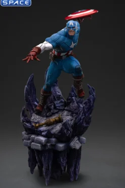 1/10 Scale Captain America Deluxe Art Scale Statue