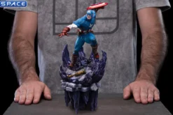 1/10 Scale Captain America Deluxe Art Scale Statue