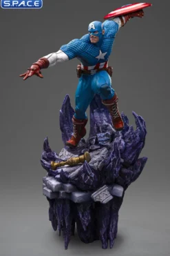 1/10 Scale Captain America Deluxe Art Scale Statue