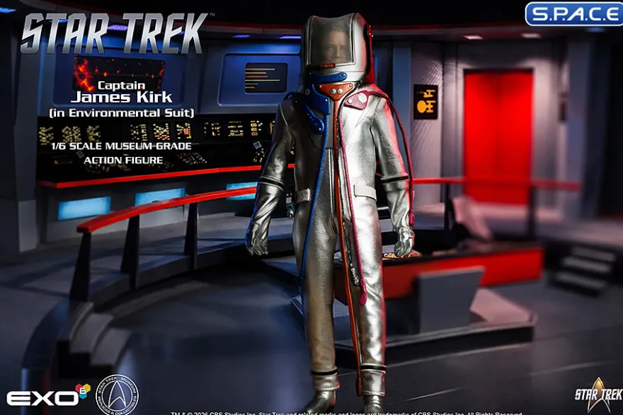 1/6 Scale Captain James Kirk in Environmental Suit