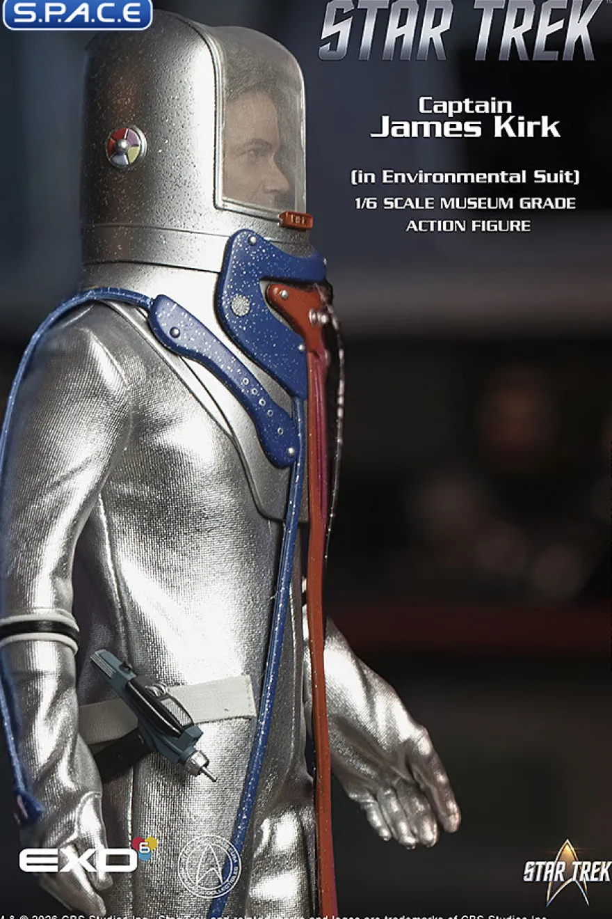 1/6 Scale Captain James Kirk in Environmental Suit