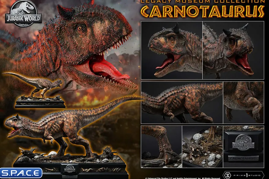 1/15 Scale Carnotaurus Legacy Museum Collection Statue