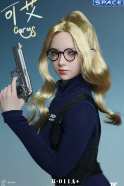 1/6 Scale Cary Head Sculpt with Glasses