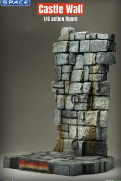 1/6 Scale Castle Wall Diorama