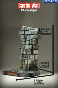 1/6 Scale Castle Wall Diorama
