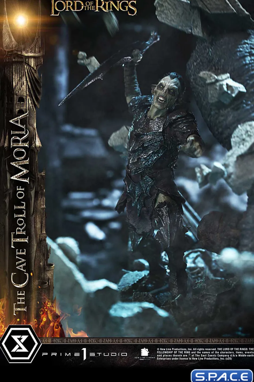 1/4 Scale Cave Troll of Moria Premium Masterline Statue