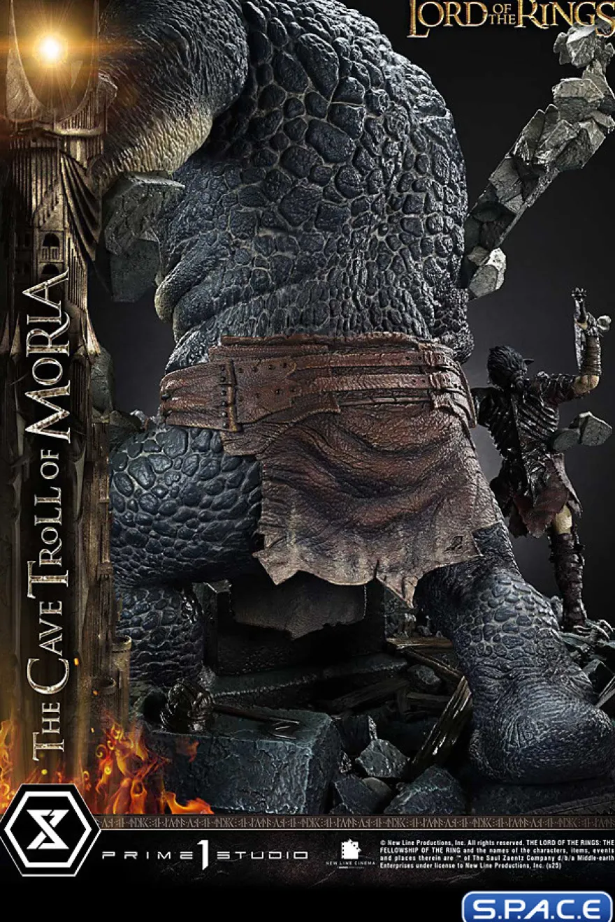 1/4 Scale Cave Troll of Moria Premium Masterline Statue