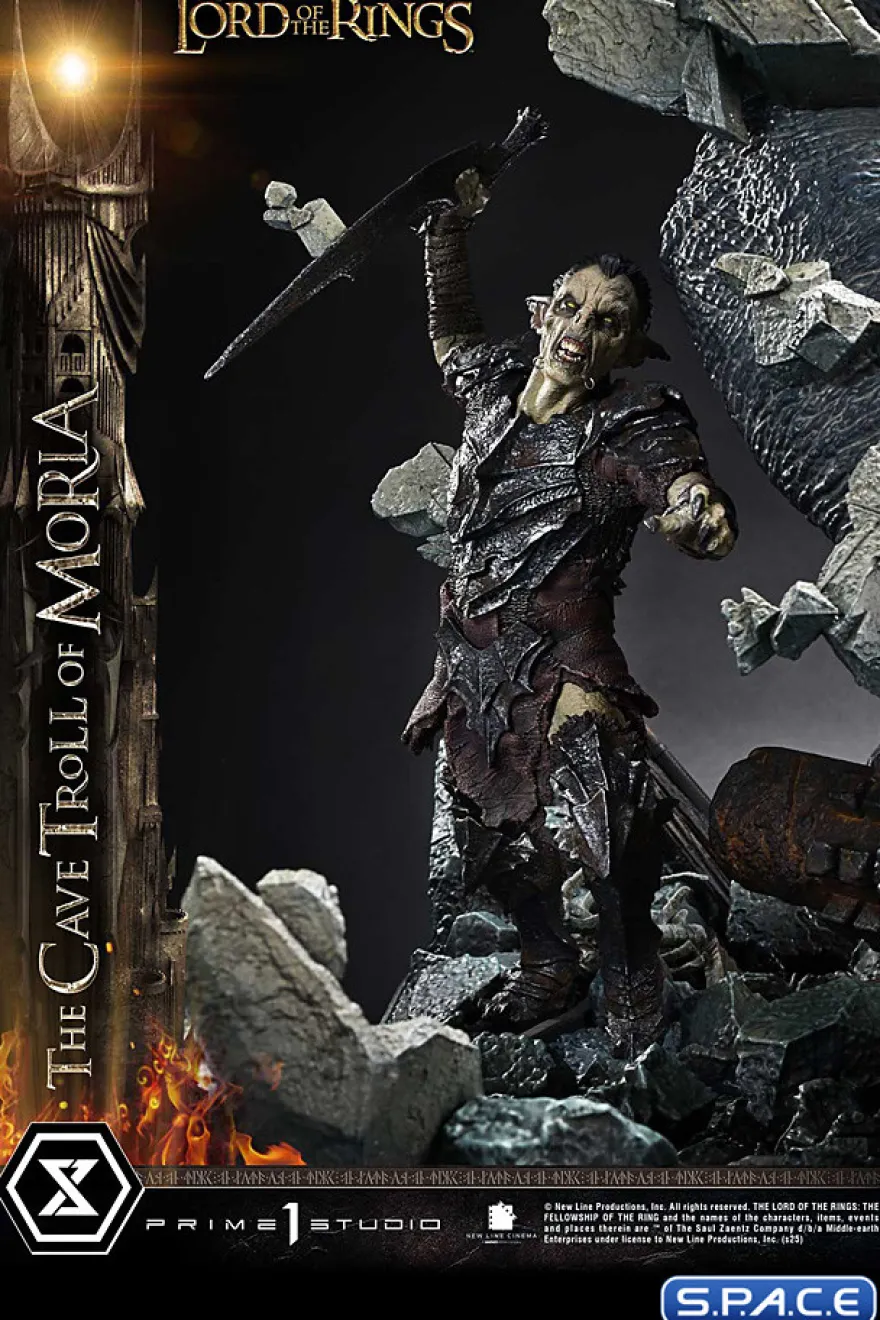 1/4 Scale Cave Troll of Moria Premium Masterline Statue