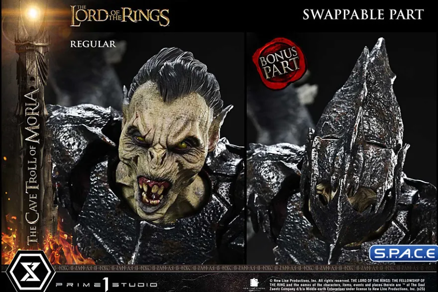 1/4 Scale Cave Troll of Moria Premium Masterline Statue