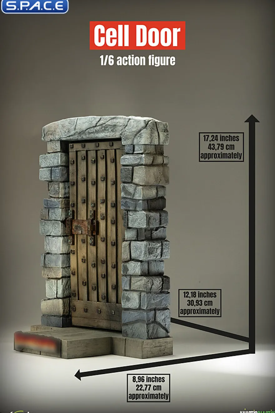 1/6 Scale Cell Door Diorama