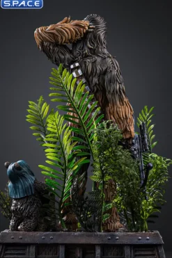 1/10 Scale Chewbacca & Tokkat Art Scale Statue
