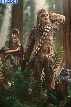1/10 Scale Chewbacca & Tokkat Art Scale Statue