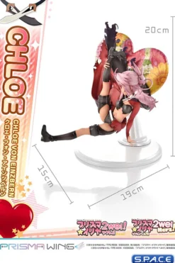 1/7 Scale Chloe von Einzbern Prisma Wing PVC Statue