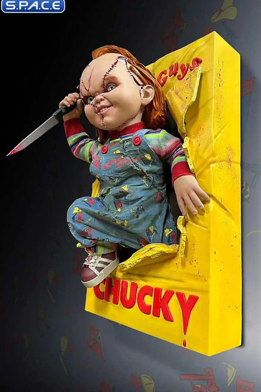 1/2 Scale Chucky Wall Sculpture