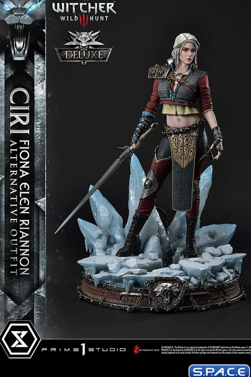 1/4 Scale Ciri Fiona Elen Riannon Alternative Outfit Deluxe Premium Masterline Statue - Bonus Version