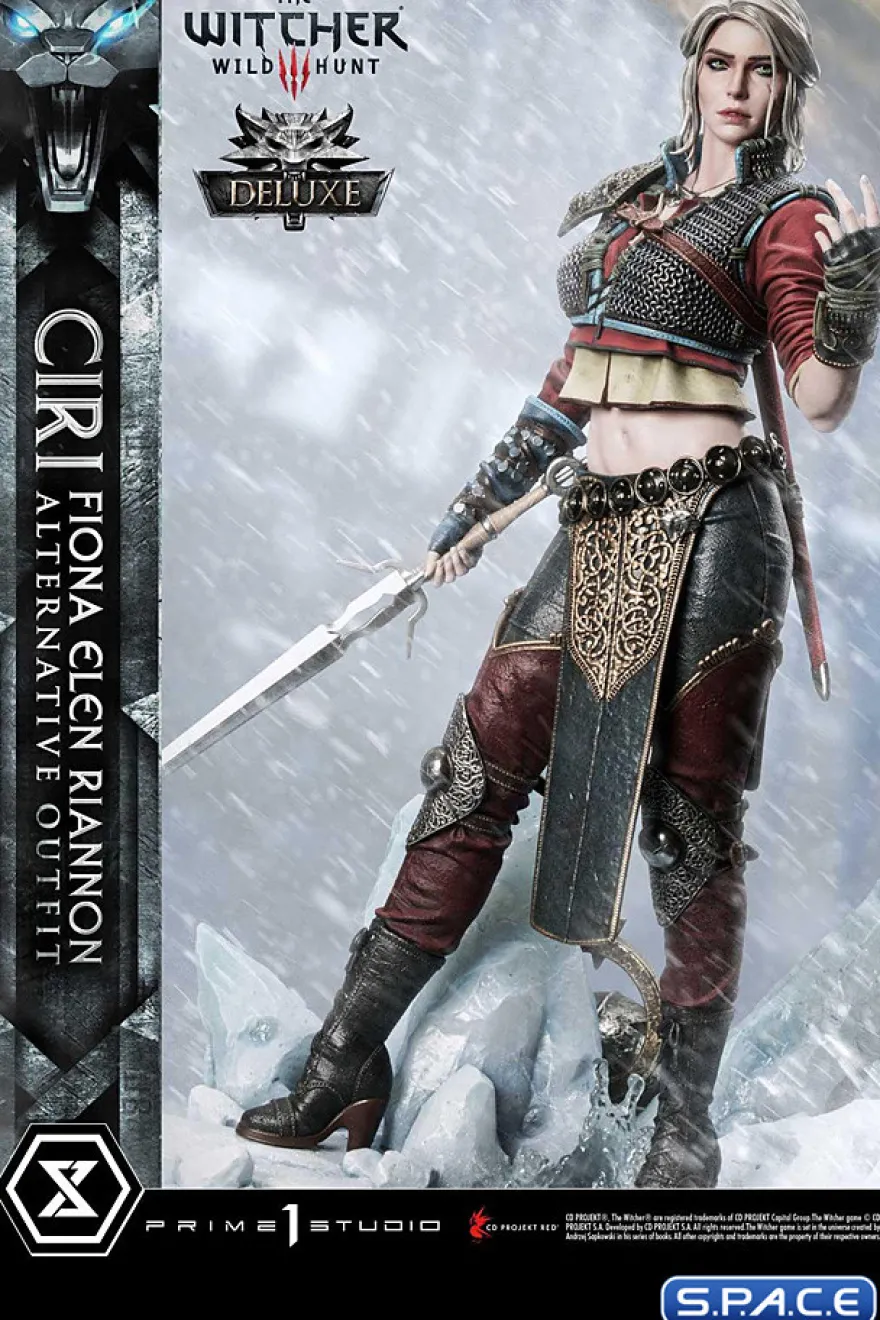 1/4 Scale Ciri Fiona Elen Riannon Alternative Outfit Deluxe Premium Masterline Statue - Bonus Version
