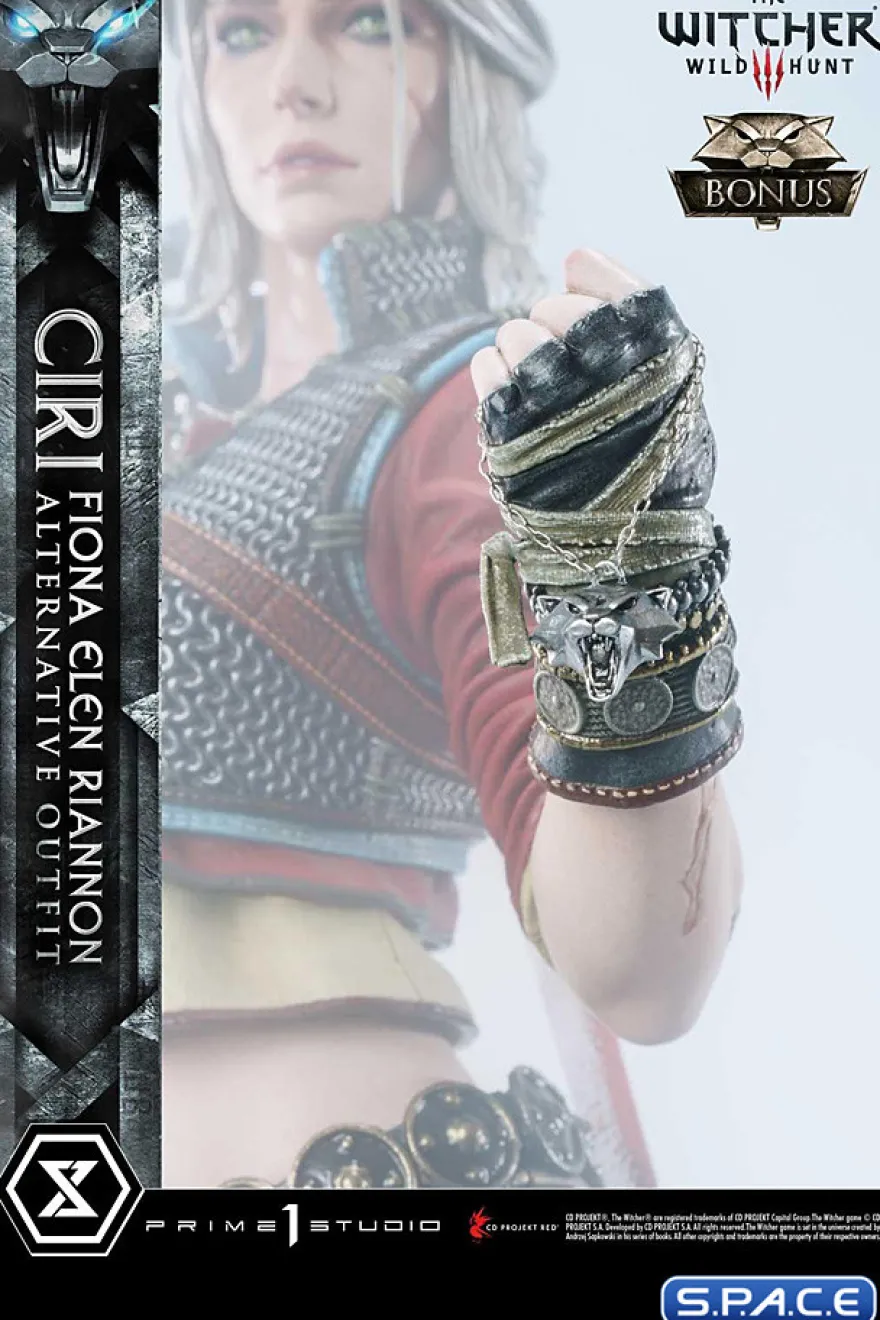 1/4 Scale Ciri Fiona Elen Riannon Alternative Outfit Deluxe Premium Masterline Statue - Bonus Version