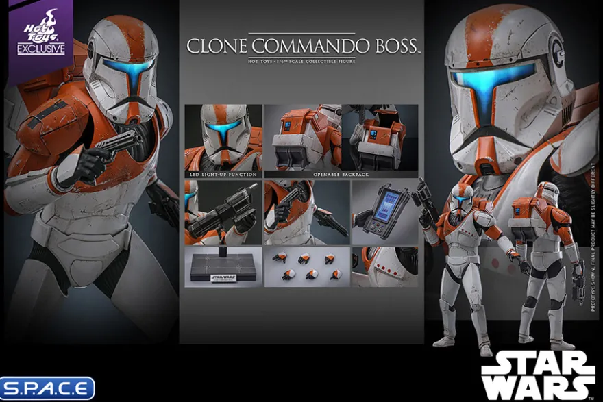 1/6 Scale Clone Commando Boss TV Masterpiece TMS151