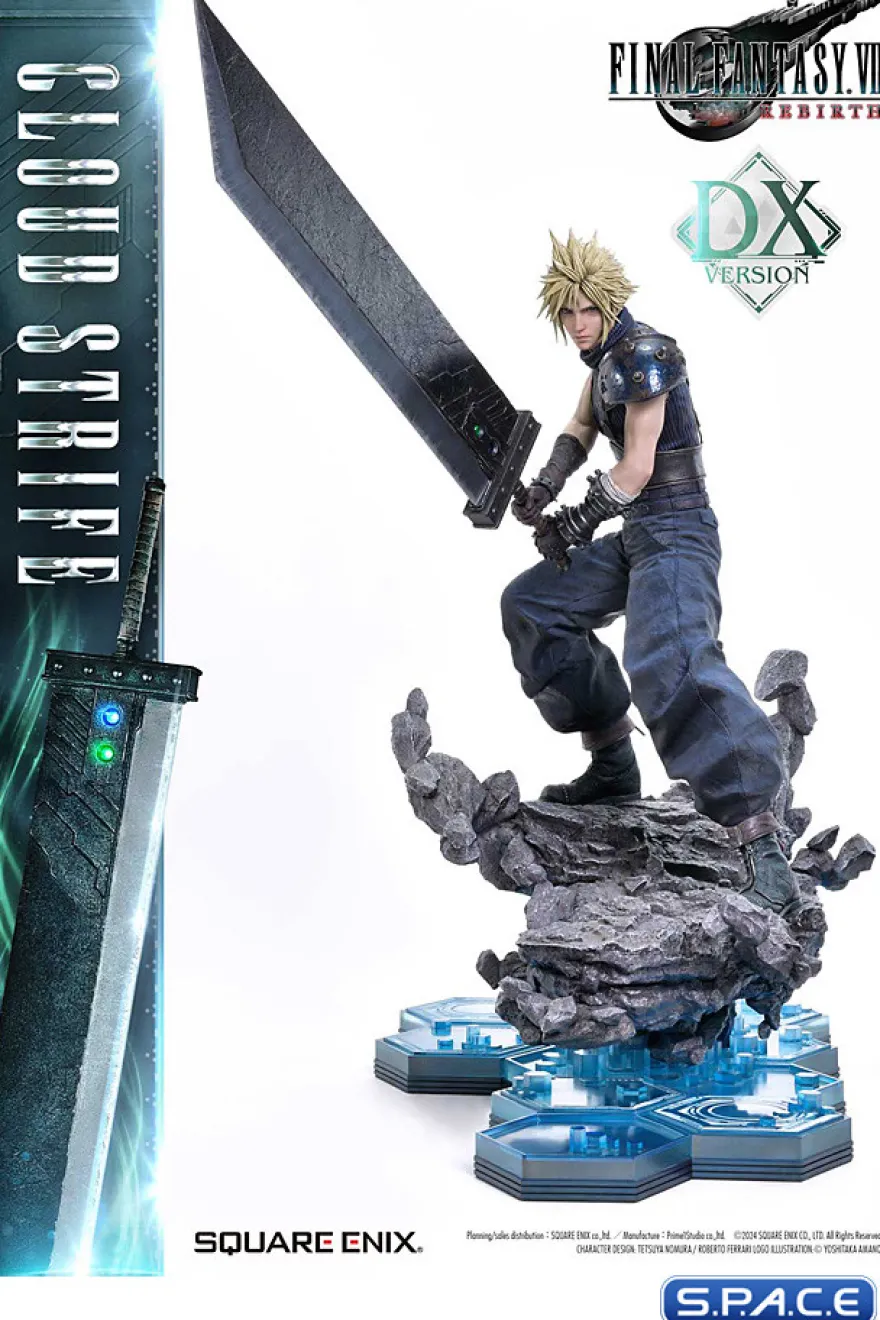 1/4 Scale Cloud Strife Deluxe Square Enix Masterline Statue
