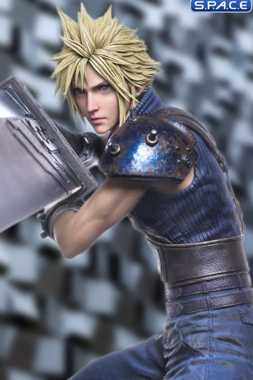 1/4 Scale Cloud Strife Deluxe Square Enix Masterline Statue